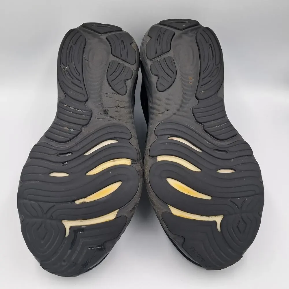 Size 12 - Brooks Glycerin 22 2E Wide Black Black Ebony - 110445-1D-020 MSRP $325